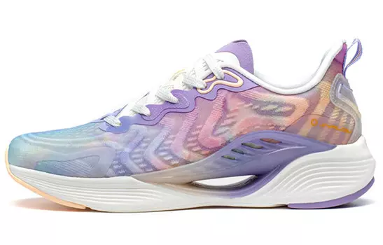 Кроссовки для бега Qing Feng 5.0 женские с низким верхом, синие/фиолетовые Xtep