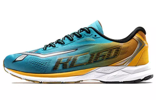 Кроссовки для бега Race 160 мужские с низким верхом, зеленые/желтые Xtep