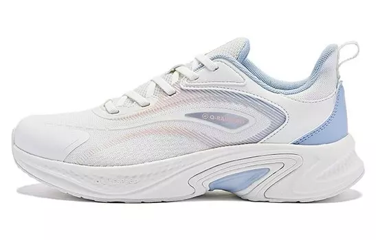 Кроссовки для бега Rain Wing 3.0 женские с низким верхом Qiaodan, белый