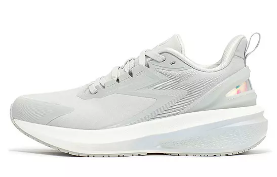 Кроссовки для бега Rainy Day 7.0 женские с низким верхом, фотонно-серый/белый 361°