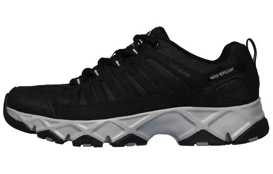Кроссовки для бега Relaxed Fit Men Low-Top Black Skechers