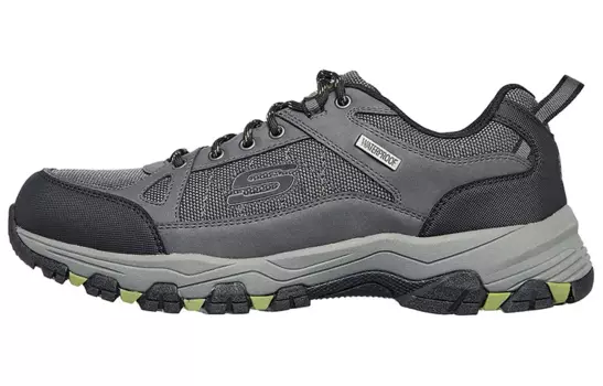 Кроссовки для бега Relaxed Fit Men Low-Top Dark Grey Skechers