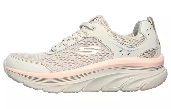 Кроссовки для бега Relaxed Fit Women's Low-top Cream Skechers