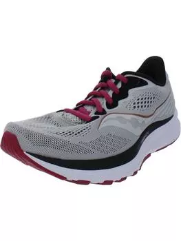 Кроссовки для бега Ride 14 женские для фитнеса и спортзала SAUCONY, цвет fog/cherry/gris