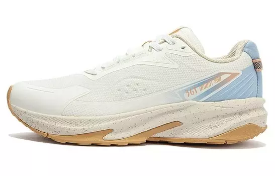 Кроссовки для бега Ride The Mountain женские с низким верхом 361°, белый/синий