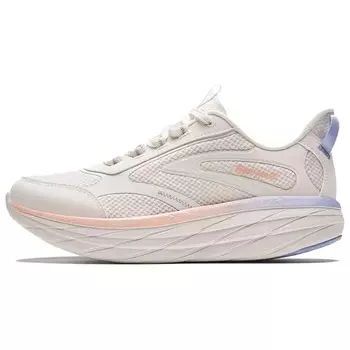 Кроссовки для бега Rolling Dome Lite женские с низким верхом цвета слоновой кости/оранжевого лотоса/голубого пруда Sprandi