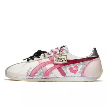 Кроссовки для бега Runspark мужские с низким верхом бежево-розовые Onitsuka Tiger