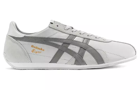 Кроссовки для бега Runspark унисекс с низким верхом серые/светло-серые Onitsuka Tiger