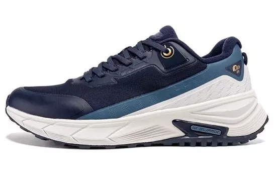 Кроссовки для бега с защитой от дождя, мужские, низкие 361°, синий/белый