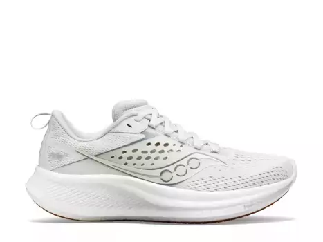 Кроссовки для бега Saucony Ride 17 — женские, цвет Pearl Off White/Gum Grey