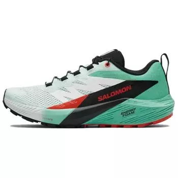 Кроссовки для бега Sense Ride 5 женские с низким верхом, зеленый Salomon