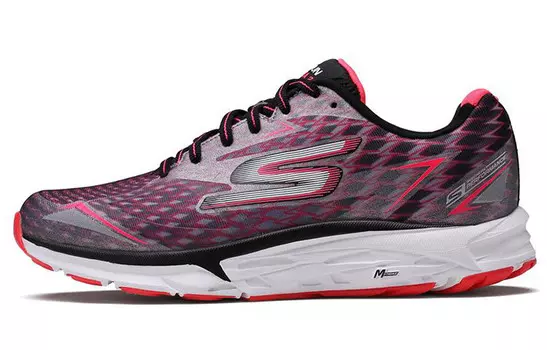 Кроссовки для бега серии GO RUN женские с низким верхом, черные/красные Skechers