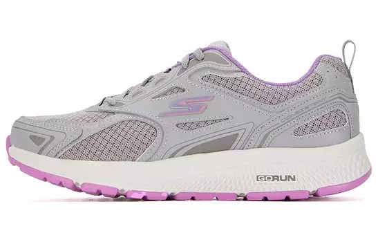 Кроссовки для бега серии GO RUN женские с низким верхом серо-фиолетовые Skechers