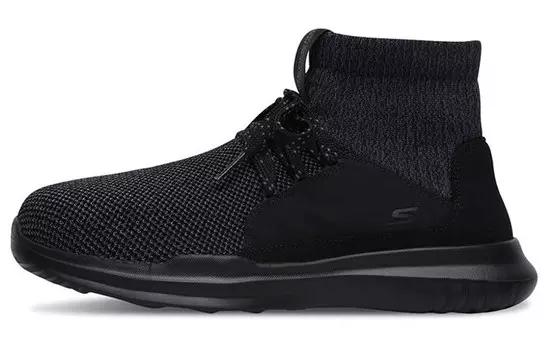 Кроссовки для бега серии GO RUN женские с высоким верхом, полностью черные Skechers