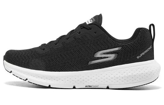 Кроссовки для бега серии GO RUN женские с низким верхом, черные/белые Skechers