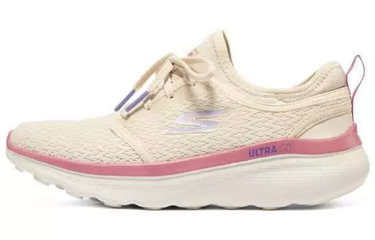 Кроссовки для бега серии GO RUN женские с низким верхом, натуральные Skechers