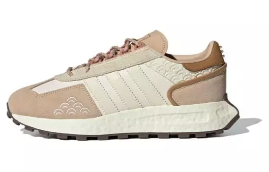 Кроссовки для бега серии RETROPY унисекс с низким верхом Adidas Originals, коричневый/белый