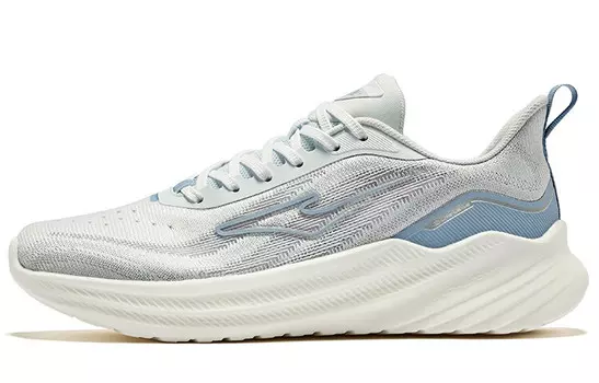 Кроссовки для бега Shadow 2.0 женские с низким верхом, цвет: серый, облачно-голубой Erke