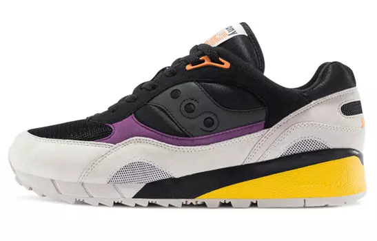 Кроссовки для бега Shadow 6000 мужские с низким верхом темно-серые Saucony