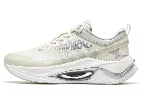 Кроссовки для бега Shadow Engine Pro для мужчин с низким верхом, белые/серые Xtep