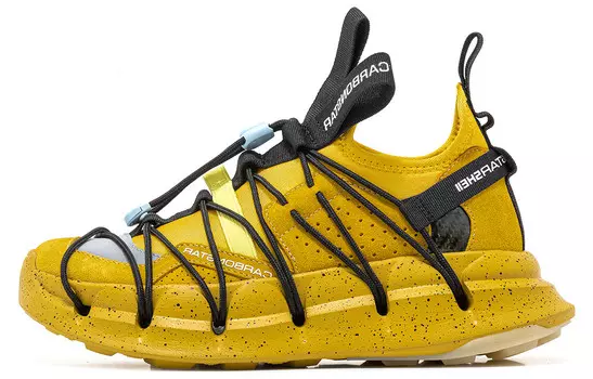 Кроссовки для бега SHELL Armor Series унисекс с низким верхом, цвет желтый Carbonstar