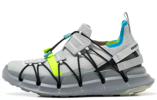 Кроссовки для бега SHELL Armor Series унисекс с низким верхом светло-серый Carbonstar