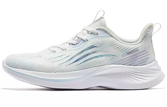 Кроссовки для бега Sigh 4.0 женские с низким верхом, белый/фиолетовый Qiaodan