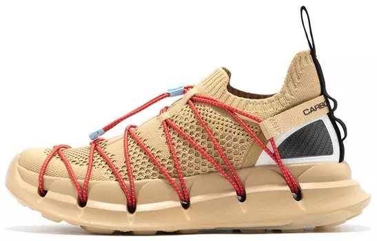 Кроссовки для бега SKIN Skin Series унисекс с низким верхом светло-коричневый Carbonstar