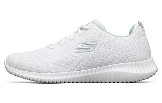 Кроссовки для бега Social Muse женские с низким верхом белого цвета Skechers