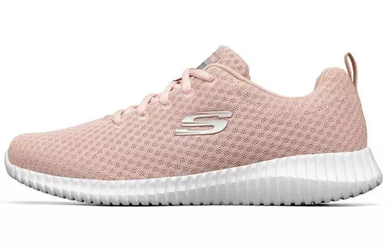 Кроссовки для бега Social Muse женские с низким верхом розовые/белые Skechers