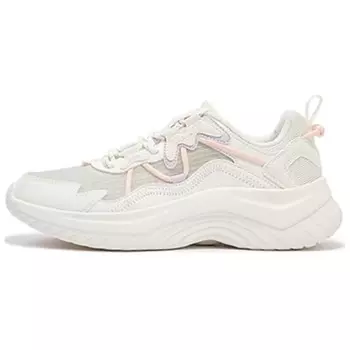 Кроссовки для бега Soft Step Series женские с низким верхом Feathers белый/слегка виноградно-фиолетовый 361°