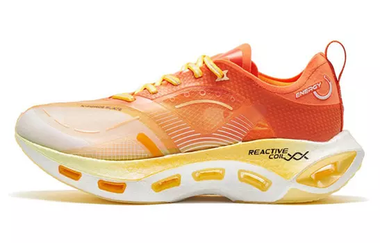 Кроссовки для бега Spins 10.0 Pro с низким верхом, амортизирующие, оранжевые Xtep