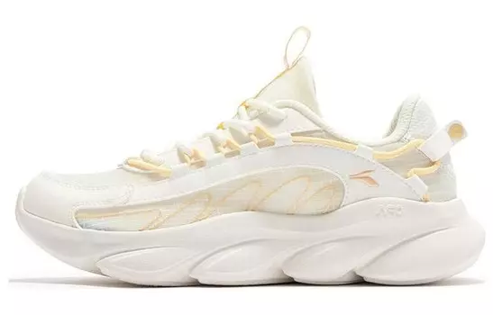 Кроссовки для бега Spirit Fox SE женские с низким верхом, белый/желтый 361°