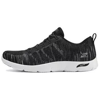 Кроссовки для бега SPORT ACTIVE женские с низким верхом, черные/белые Skechers