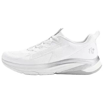 Кроссовки для бега Sports Life Collection женские с низким верхом, белые/серебристые Descente