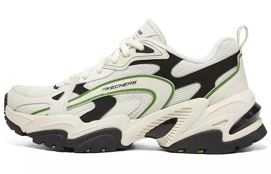 Кроссовки для бега Stamina V2 женские с низким верхом, черные/белые Skechers