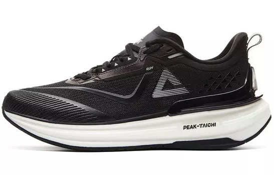 Кроссовки для бега State Pole 6.0 женские с низким верхом, черные/белые Peak