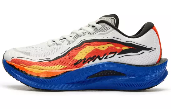 Кроссовки для бега Strong Winds 2.0 женские с низким верхом White Dazzling Blue Qiaodan