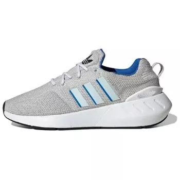 Кроссовки для бега Swift Run женские с низким верхом серо-синий Adidas Originals