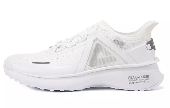 Кроссовки для бега Tai Chi 2.0 Pro женские с низким верхом белого цвета Peak