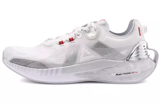 Кроссовки для бега Tai Chi 3.0 Pro для мужчин с низким верхом Great White/серебристый Peak