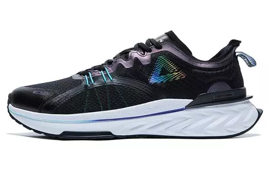 Кроссовки для бега Tai Chi Guanglun 2.0 мужские с низким верхом, черные/фиолетовые Peak
