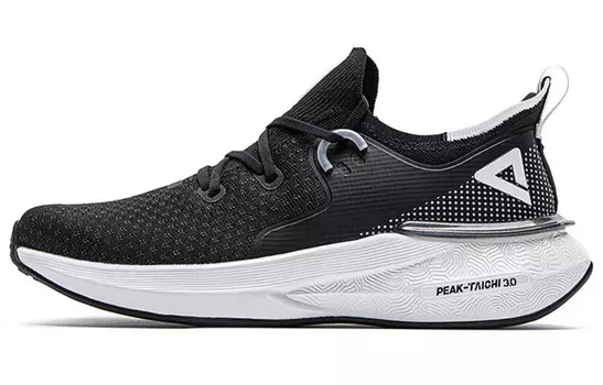 Кроссовки для бега Tai Ji3.0 мужские с низким верхом, черные/белые Peak