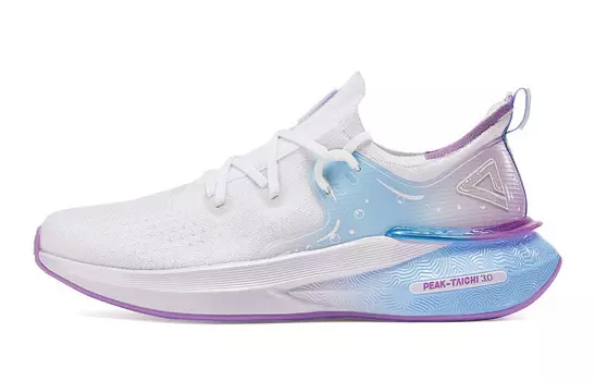 Кроссовки для бега Tai Ji3.0 мужские с низким верхом белые/Tianlan Peak