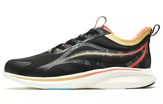 Кроссовки для бега To Light 4.0 женские с низким верхом, черные/оранжевые Xtep