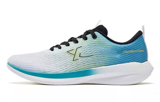 Кроссовки для бега To Light 6.0 мужские с низким верхом Sail белые/звездно-синие Xtep