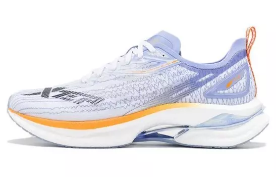 Кроссовки для бега To Light 7.0 PRO мужские с низким верхом белые/фиолетовые Xtep