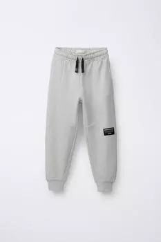 Кроссовки для бега трусцой с блокировкой piqu ZARA, цвет Pearl grey