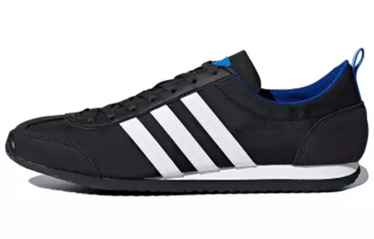 Кроссовки для бега VS JOG унисекс с низким верхом, черные/белые Adidas Neo