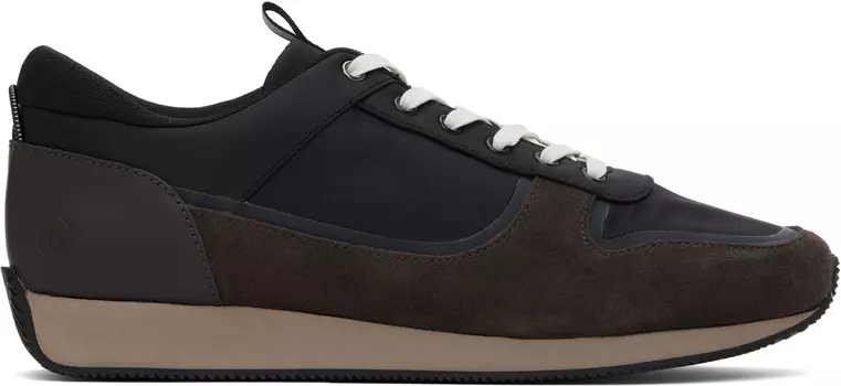 Кроссовки для бега в стиле ретро Pursuit черного и коричневого цветов rag & bone